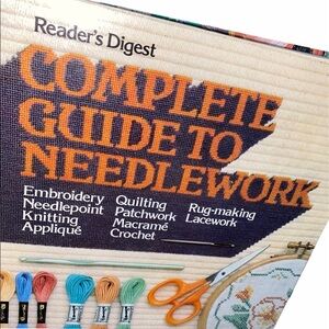 Readers Digest complete guide to needlework book